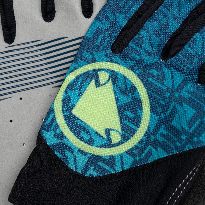 Pánské cyklistické rukavice Endura Hummvee Lite Icon blueberry 4