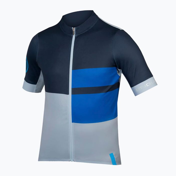 Pánský cyklistický dres Endura FS260 Print S/S ink blue 6