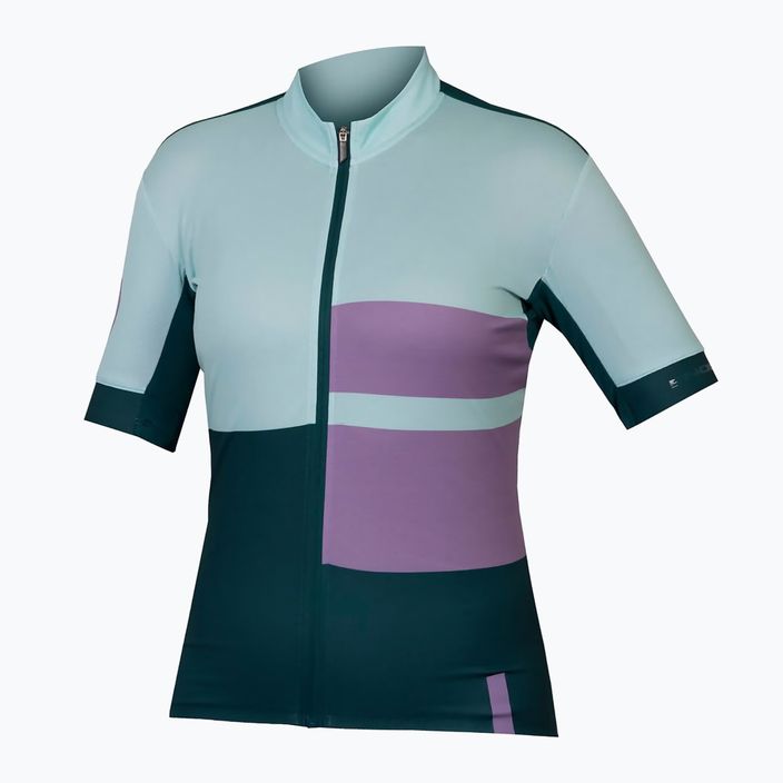 Dámský cyklistický dres Endura FS260 Print S/S violet 9