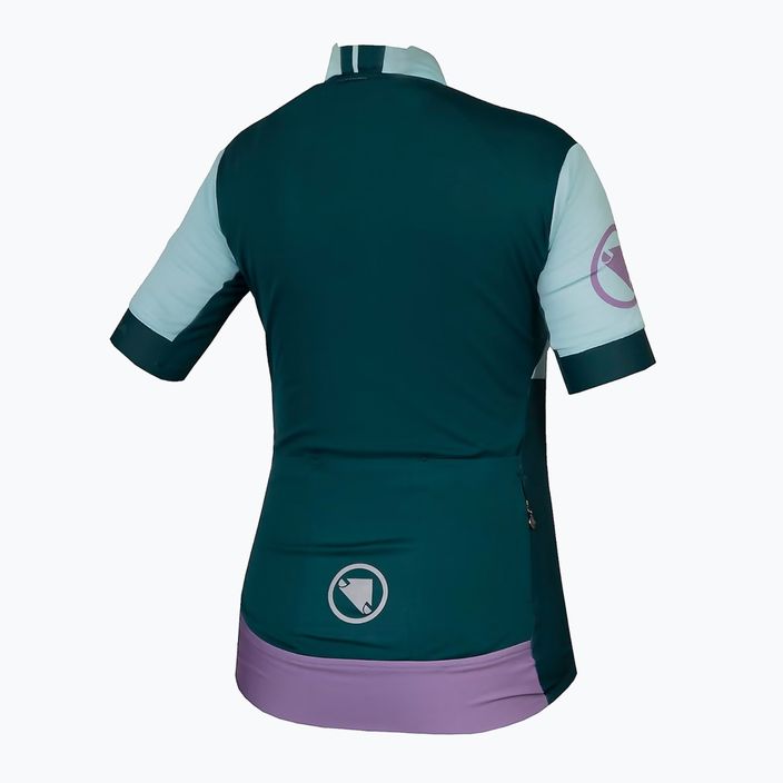 Dámský cyklistický dres Endura FS260 Print S/S violet 10