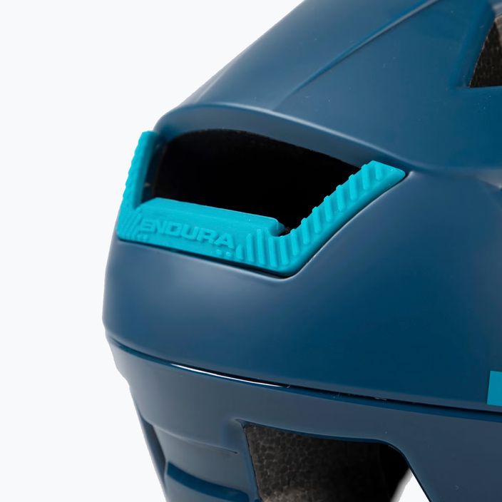 Cyklistická helma Endura Singletrack Full Face blueberry 7