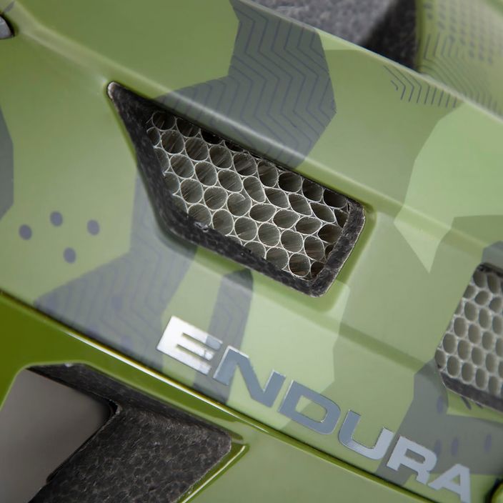 Cyklistická helma Endura Singletrack MIPS tonal olive 6