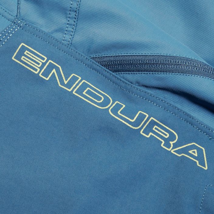 Pánské cyklistické šortky  Endura Hummvee Short blue steel 11