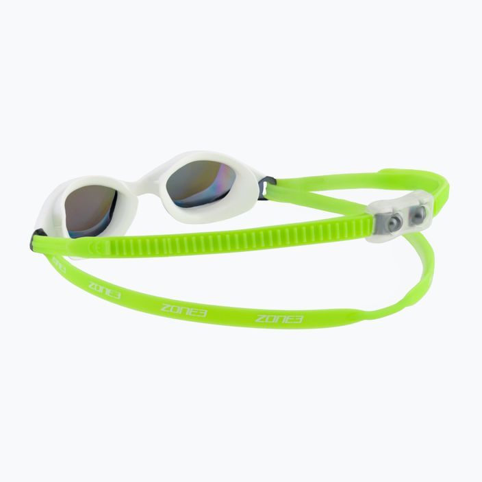 Plavecké brýle Zone3 Aspect 117 bílé a zelené SA20GOGAS117_OS 4