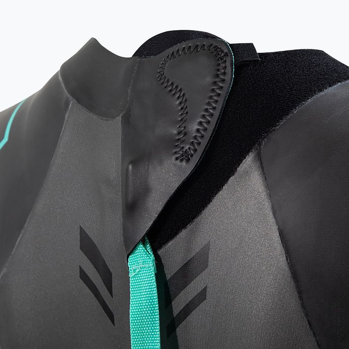 Dámský triatlonový neopren ZONE3 Advence black/turquoise/gunmetal 4