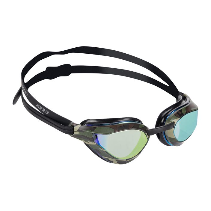 Plavecké brýle ZONE3 Viper-Speed black/green/camo 2