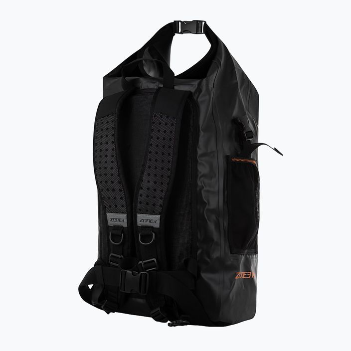 Voděodolný batoh ZONE3 Dry Bag Waterproof 30 l orange/black 2