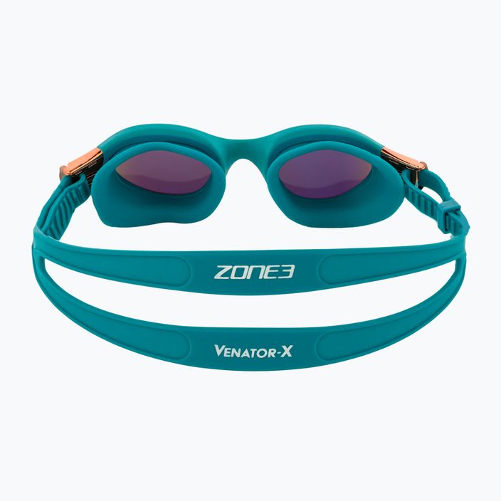 Plavecké brýle ZONE3 Venator-X teal/copper 5