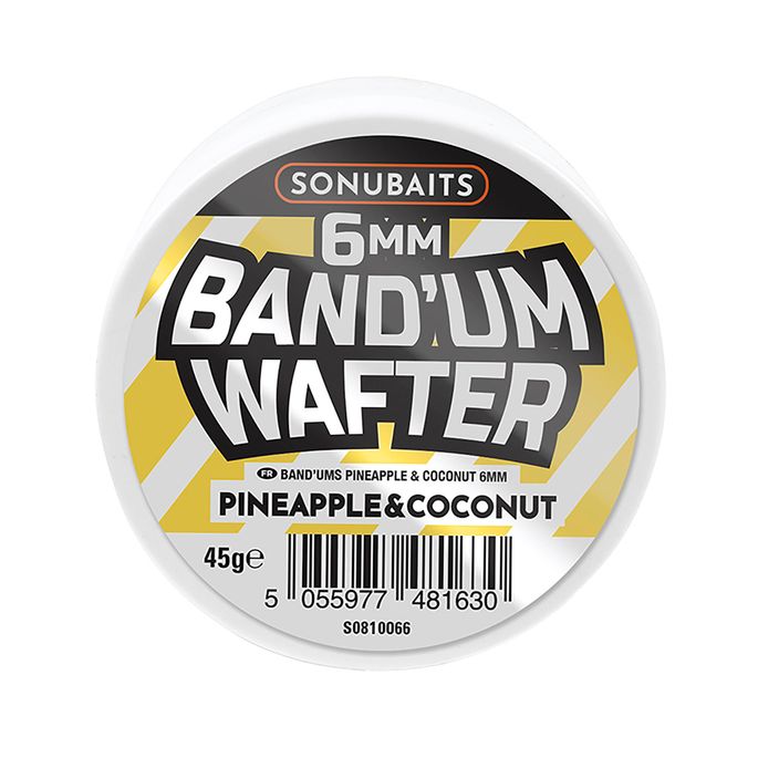 Sonubaits Band'um Wafters Pineapple Coconut háček návnady dumbells S1810075 2