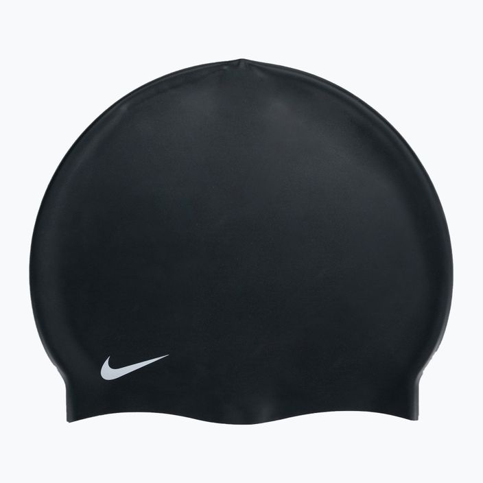 Plavecká čepice Nike Solid Silicone černá 93060-011