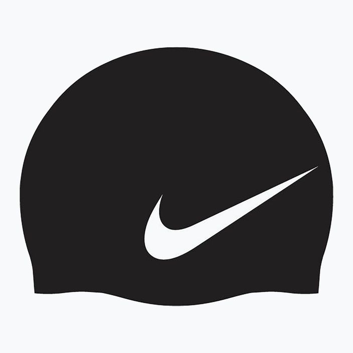 Plavecká čepice Nike Big Swoosh černá NESS8163-001 2