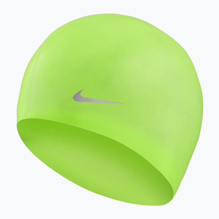 Dětská plavecká čepice Nike Solid Silicone green TESS0106