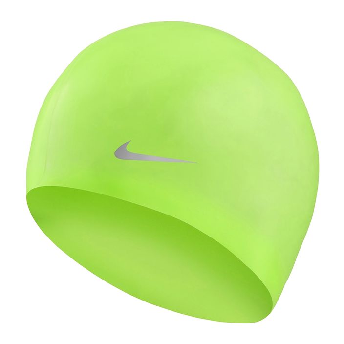 Dětská plavecká čepice Nike Solid Silicone green TESS0106 2