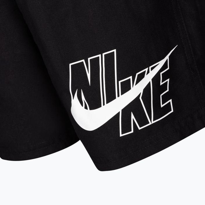Dětské plavecké šortky Nike Logo Solid Lap černé NESSA771-001 3