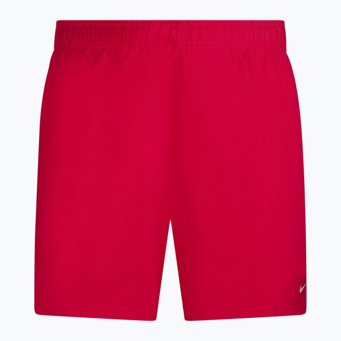 Pánské plavecké šortky Nike Essential 5" Volley červené NESSA560-614