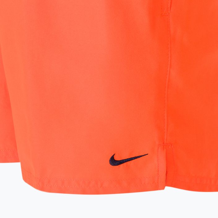 Pánské plavecké šortky Nike Essential 5" Volley oranžové NESSA560-822 3