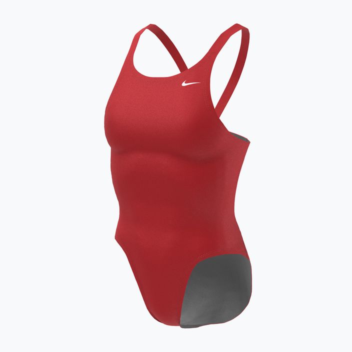 Nike Hydrastrong Solid Fastback dámské jednodílné plavky červené NESSA001-614 5