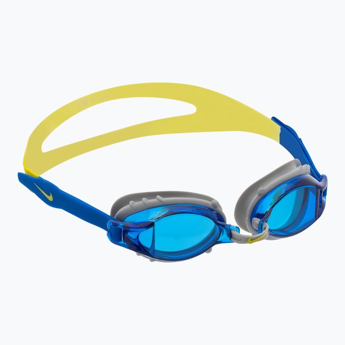Plavecké brýle Nike CHROME JUNIOR zeleno-modré NESSA188-400