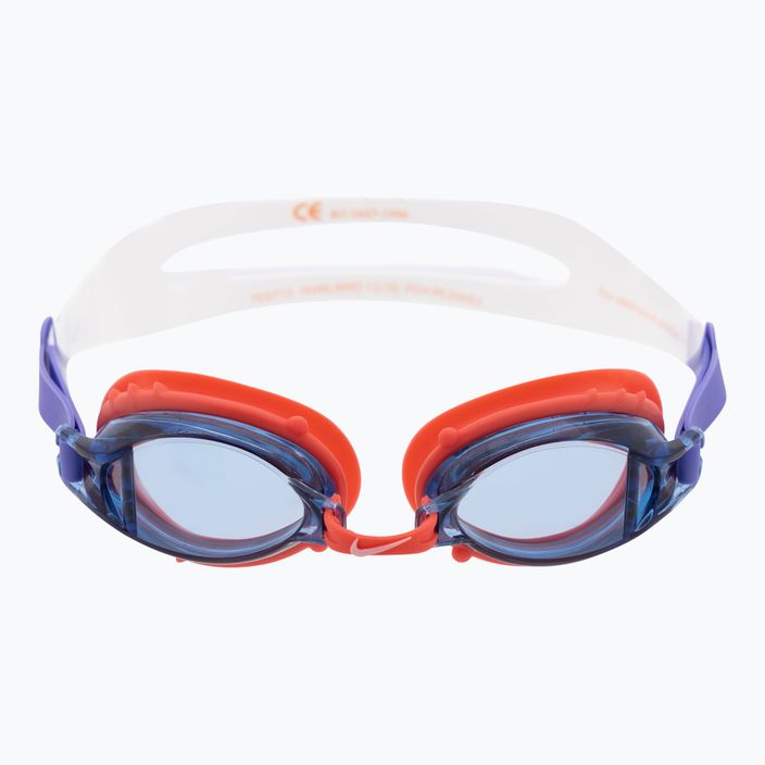 Dětské plavecké brýle Nike CHROME JUNIOR červenobílé NESSA188-633 2