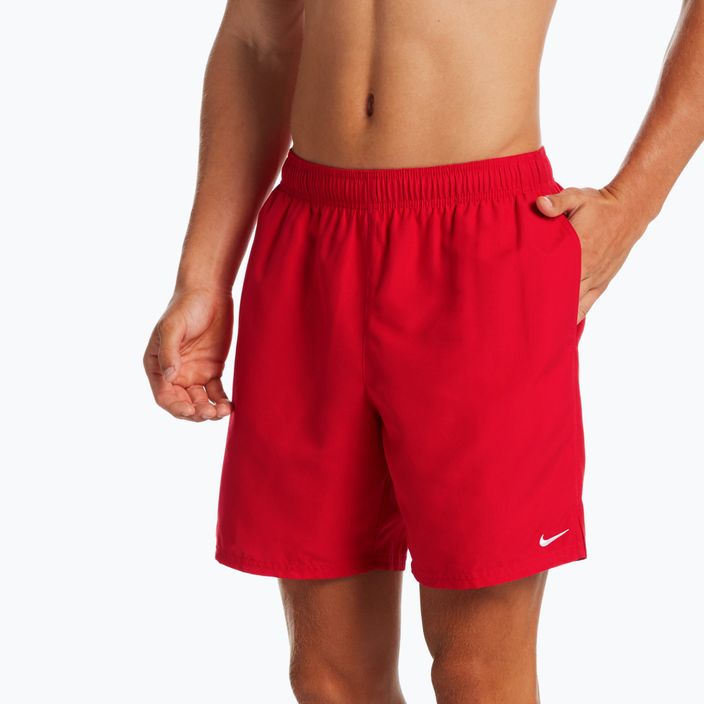 Pánské plavecké šortky Nike Essential 7" Volley červené NESSA559-614 5
