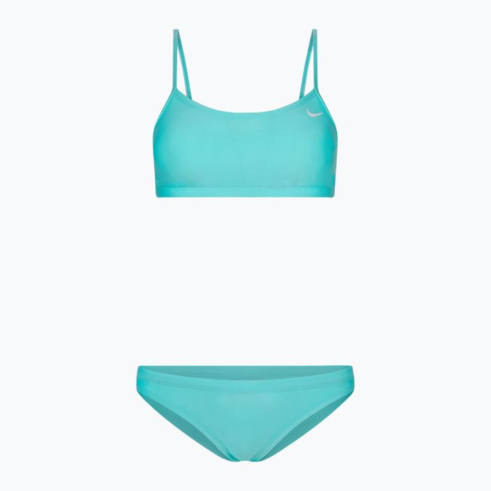 Dámské dvoudílné plavky Nike Essential Sports Bikini modré NESS9096-318