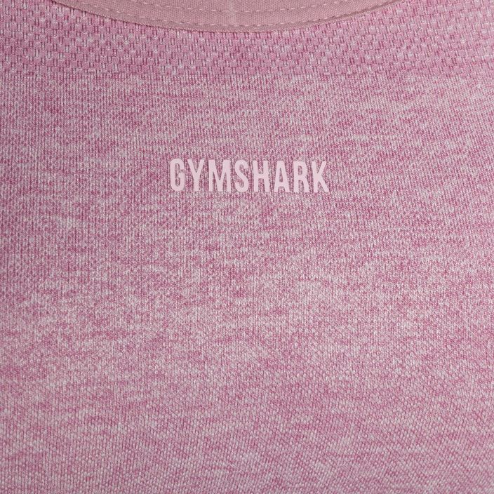 Gymshark Flex Strappy Sportovní fitness podprsenka fialová 7