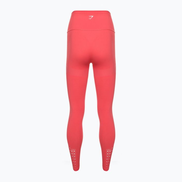 Dámské tréninkové legíny Gymshark Energy Seamless polka pink/white 6