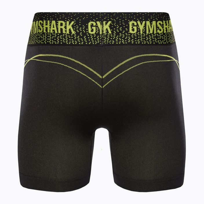 Dámské tréninkové šortky Gymshark Apex Seamless Low Rise green/black 6