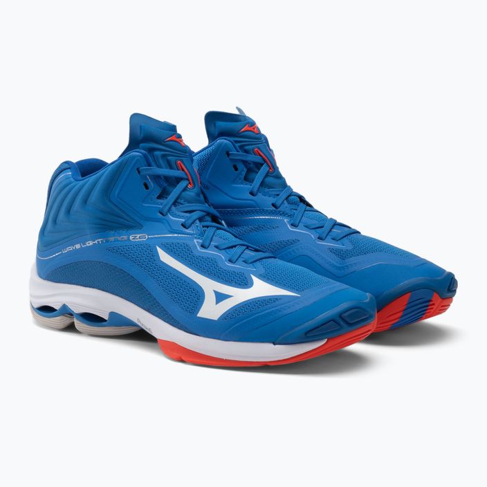 Volejbalová obuv Mizuno Wave Lightning Z6 Mid modrá V1GA200524 5