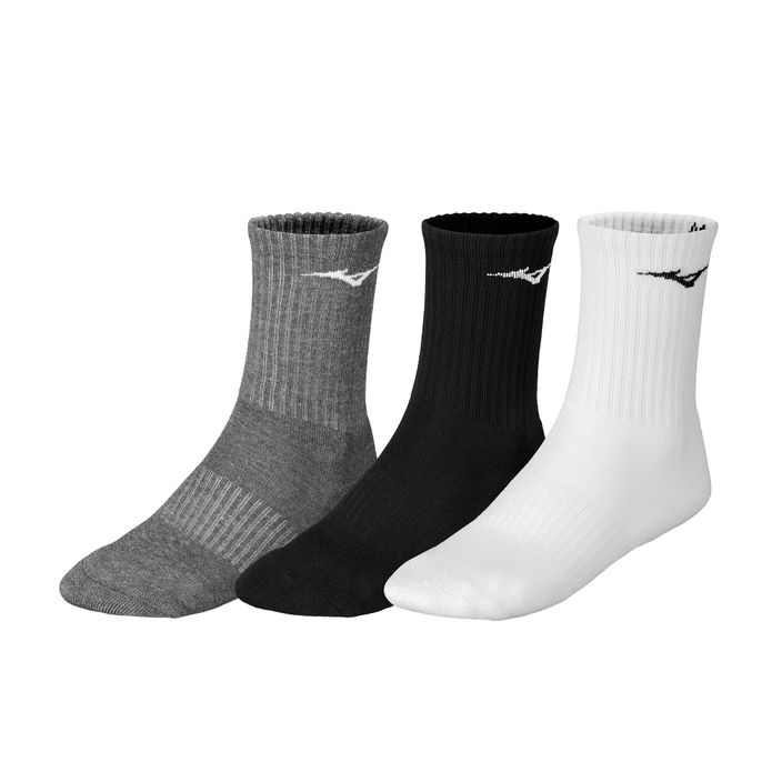 Mizuno Training tenisové ponožky 3 páry bílé 2