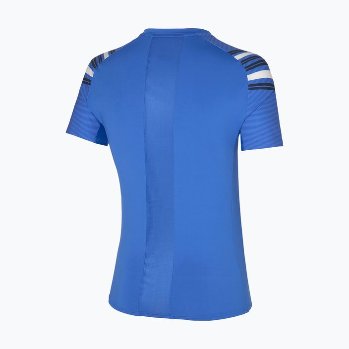 Pánské tenisové tričko Mizuno Shadow Tee modrý 62GA260028 2