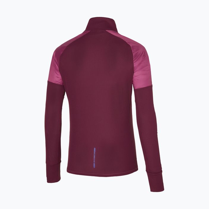 Dámské běžecké tričko longsleeve Mizuno Hybrid LS Tee magenta haze 2