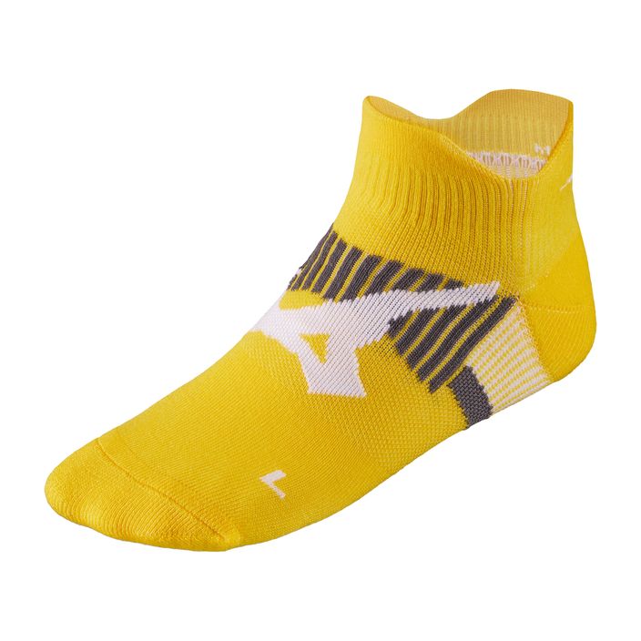 Ponožky   Mizuno DryLite Race Mid racing yellow 2