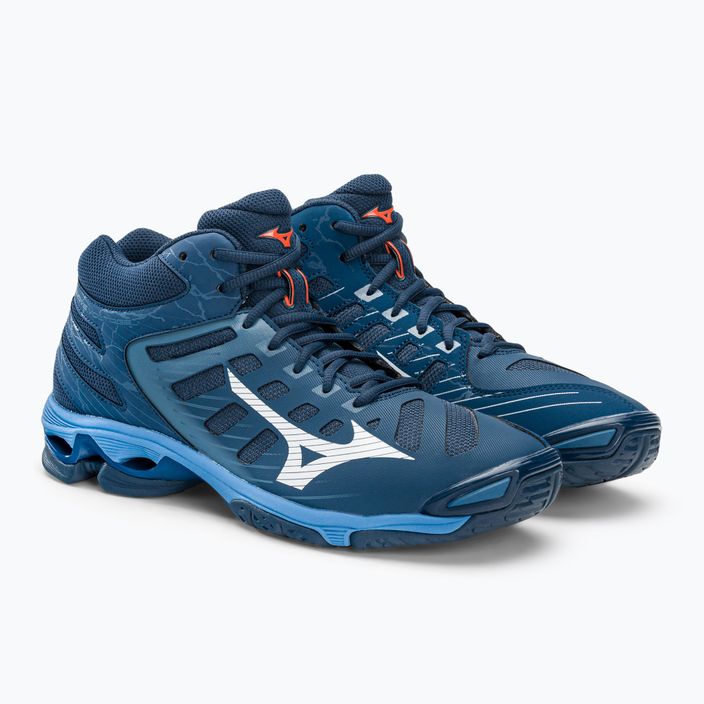 Pánská volejbalová obuv Mizuno Wave Voltage Mid navy blue V1GA216521 5