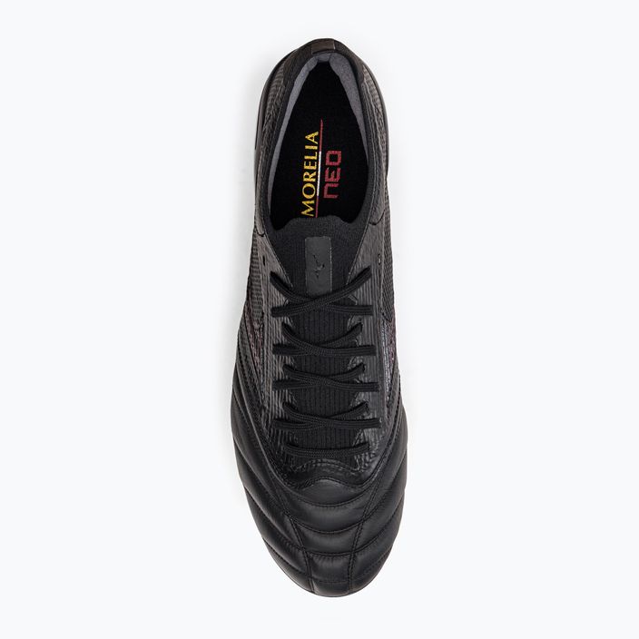 Fotbalové boty Mizuno Morelia Neo III Beta Elite Mix černé P1GC229199 6