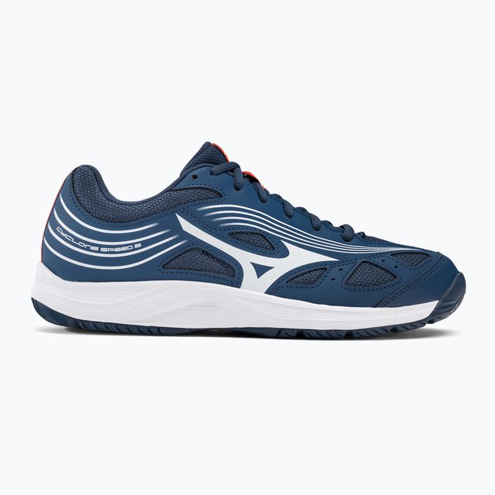 Volejbalové boty Mizuno Cyclone Speed 3 modrý-bílý V1GA218021 2