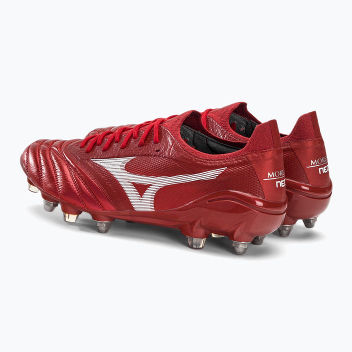 Fotbalové boty Mizuno Morelia Neo III Beta Elite Mix červená P1GC229160 3
