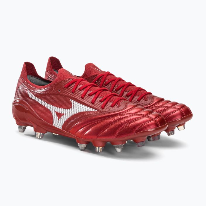 Fotbalové boty Mizuno Morelia Neo III Beta Elite Mix červená P1GC229160 4
