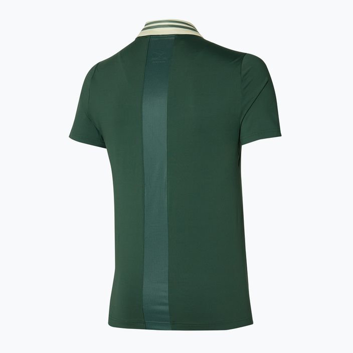 Pánské běžecké tričko Mizuno Shadow Polo green 62GAA00437 2