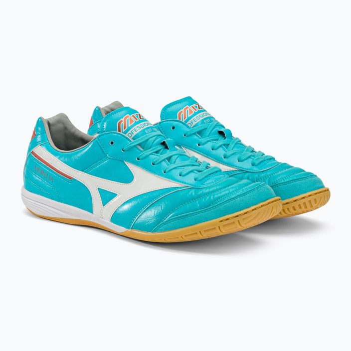Fotbalové boty Mizuno Morelia Sala Elite IN modré Q1GA230125 4