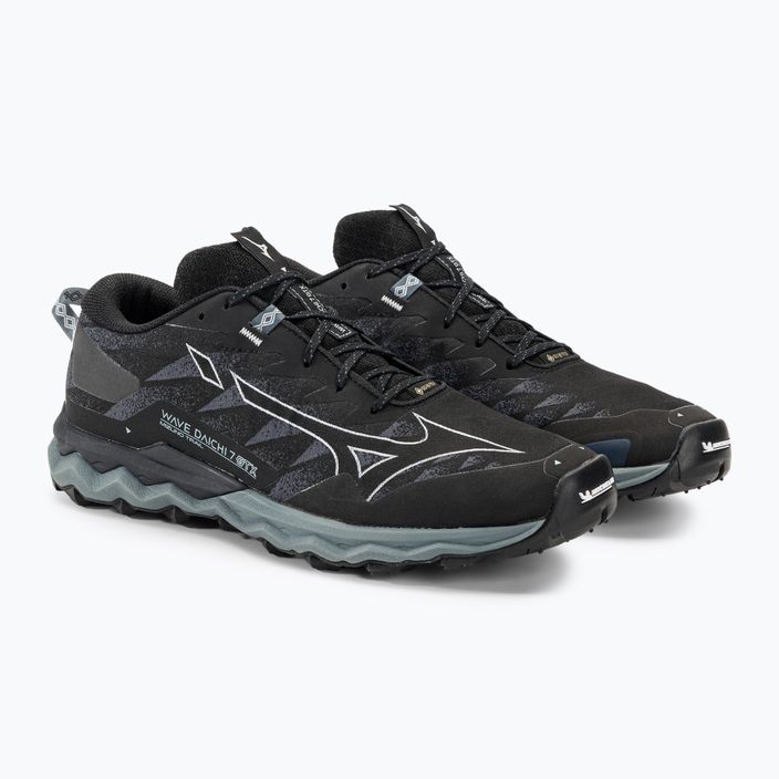 Pánská běžecká obuv Mizuno Wave Daichi 7 GTX black/ombre blue/stormy weather 5