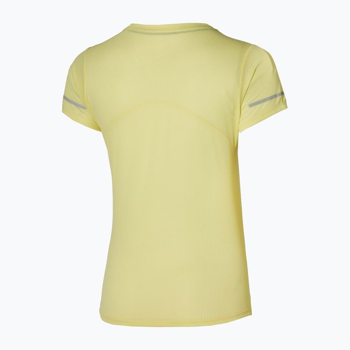 Dámské běžecké tričko Mizuno DryAeroFlow Tee pale lime yellow 2