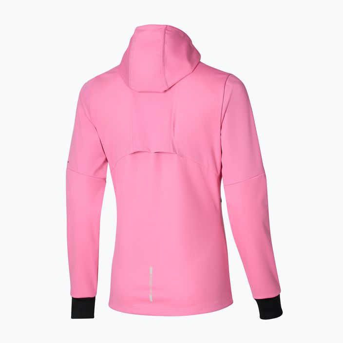 Dámská běžecká bunda Mizuno Thermal Charge BT sachet pink 2