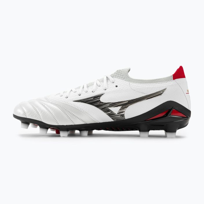 Mizuno Morelia Neo IV Beta JP MD pánské fotbalové boty white/black/chinese red 3