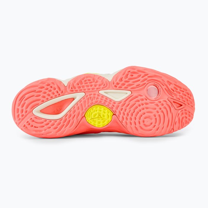 Dámské volejbalové boty  Mizuno Wave Momentum 3 candy coral/black/bolt 2 neon 4