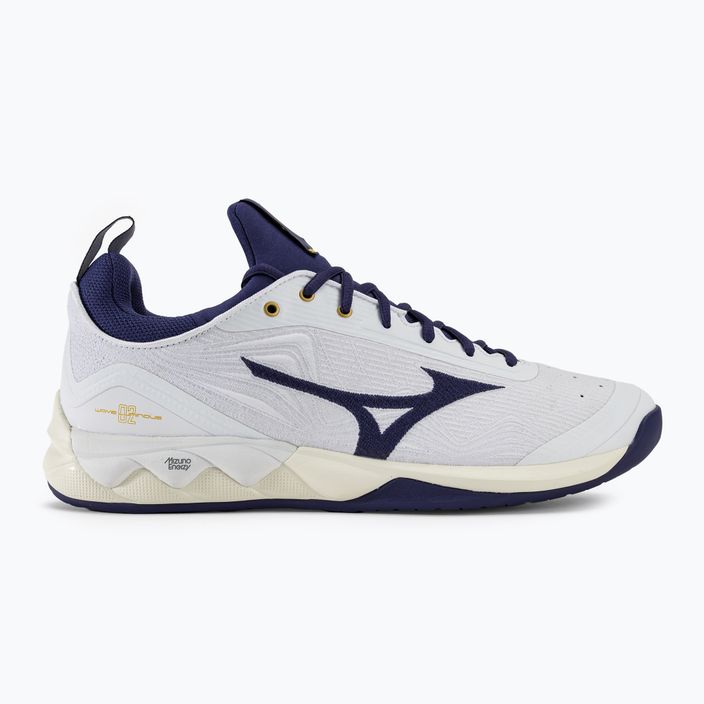 Pánské boty na volejbal Mizuno Wave Luminous 2 white/blue ribbon/mpgold 2