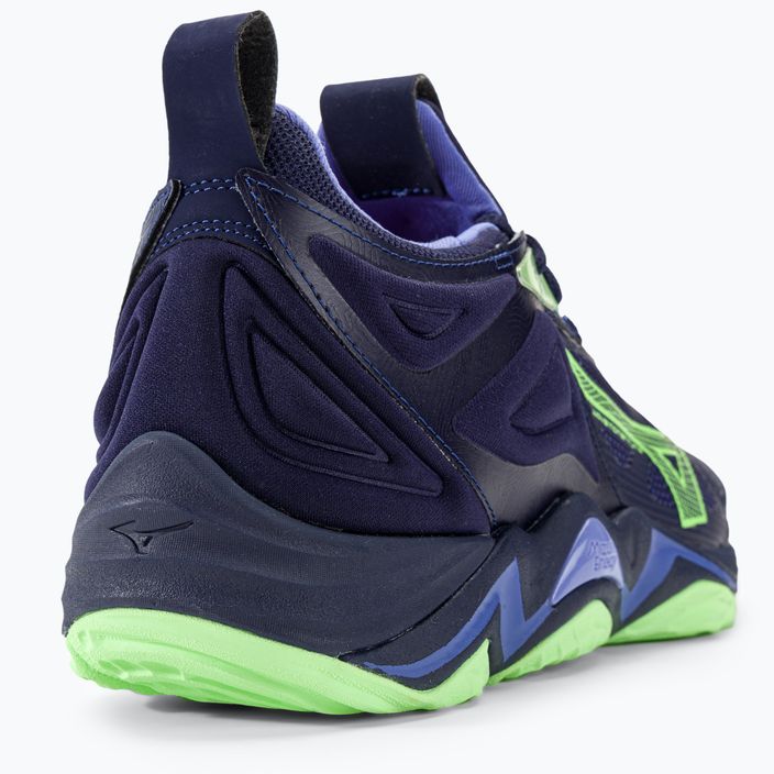 Pánská volejbalová obuv Mizuno Wave Momentum 3 evening blue / tech green / lolite 11