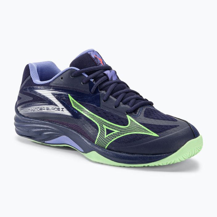 Pánská volejbalová obuv Mizuno Thunder Blade Z evening blue / tech green / lolite