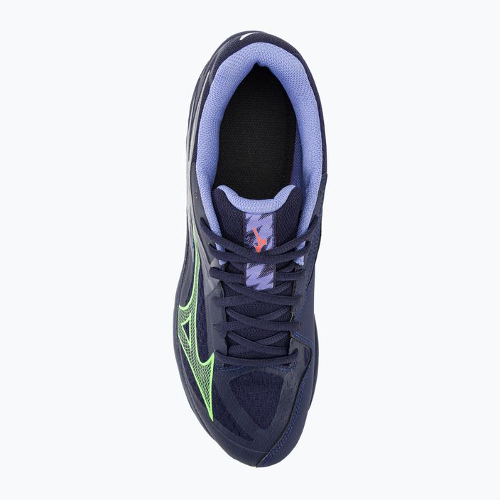 Pánská volejbalová obuv Mizuno Thunder Blade Z evening blue / tech green / lolite 7
