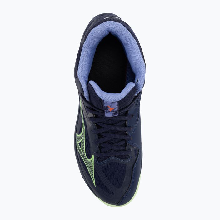Pánská volejbalová obuv Mizuno Thunder Blade Z Mid evening blue / tech green / lolite 7